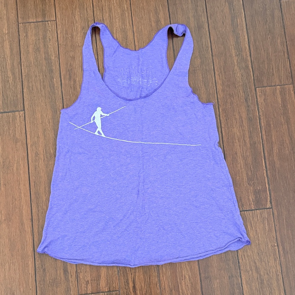 American Apparel Purple Tank Top from Hi-Wire Brewing